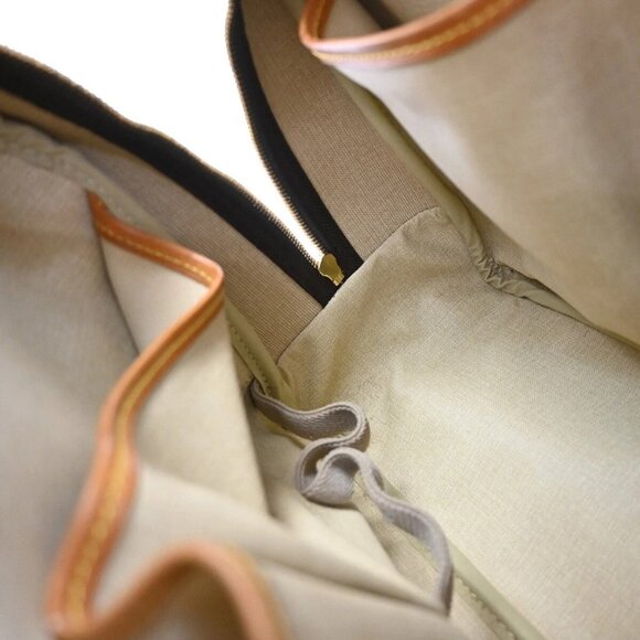 LOUIS VUITTON LV Logo Deauville Hand Bag Monogram Leather Brown M47270 81EE891 - Picture 12 of 16